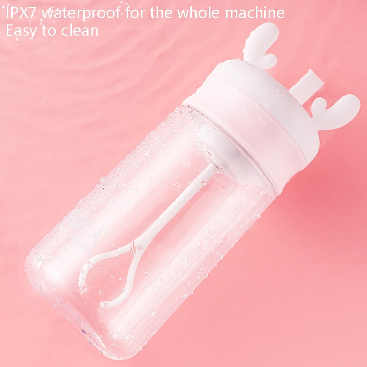V7 Automatic Electric Stirring Cup Plastic Shake Cup(Light Green)