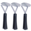 3 PCS Car Tire Repair Tool Tire Scraper(Black)