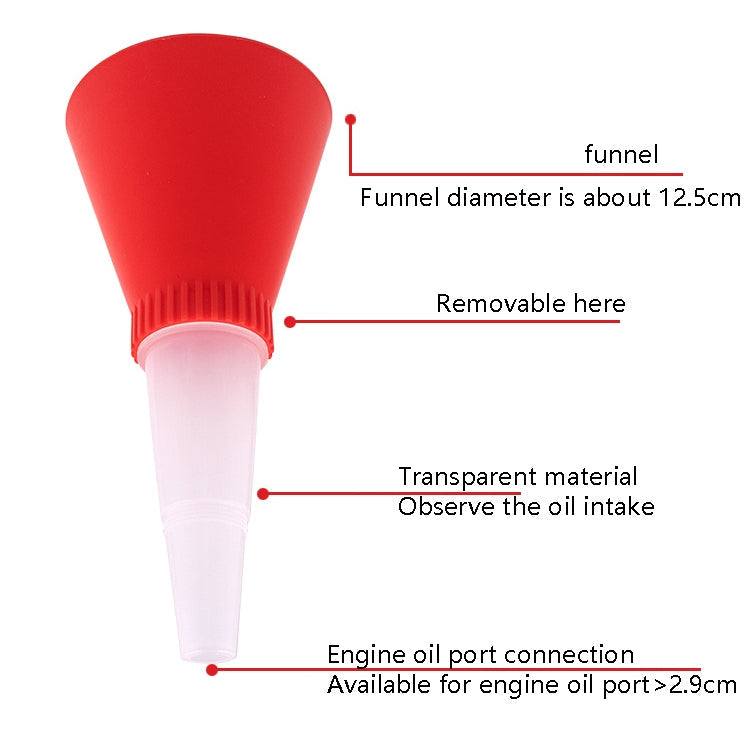 Car Plus Oil Funnel Tool Oil Filling Machine, Specification: A Version