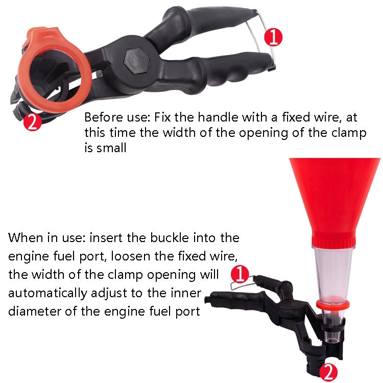 Car Plus Oil Funnel Tool Oil Filling Machine, Specification: A Version
