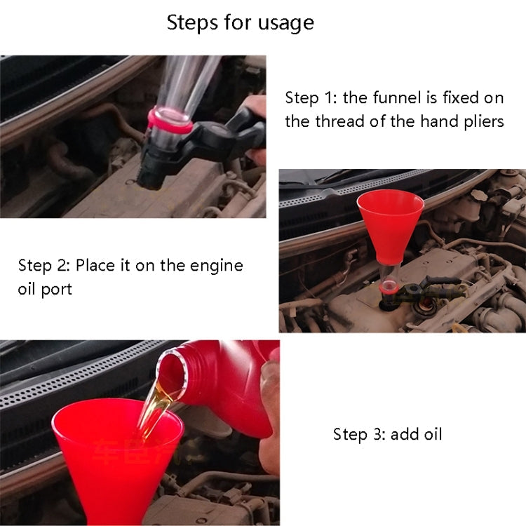 Car Plus Oil Funnel Tool Oil Filling Machine, Specification: A Version