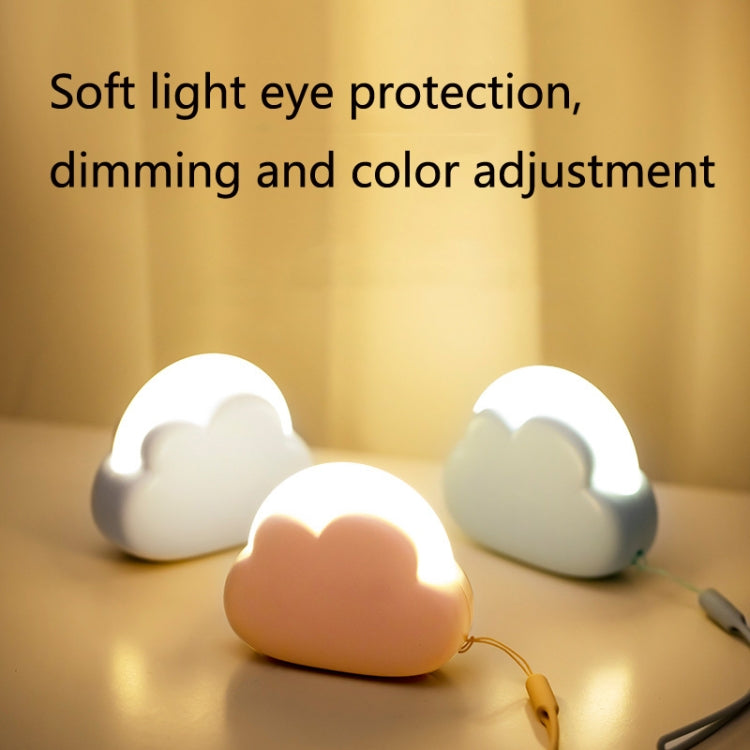 ZAY-L02 Bedroom Cute Cloud USB Night Light(Blue)