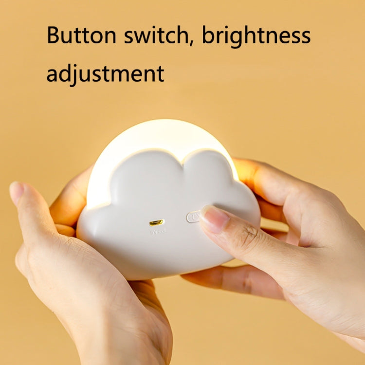 ZAY-L02 Bedroom Cute Cloud USB Night Light(Blue)