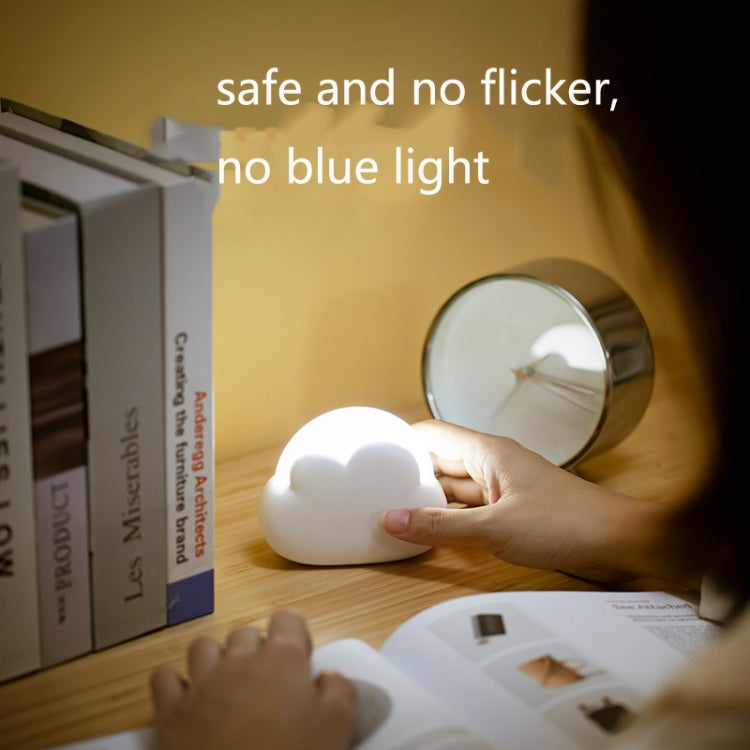 ZAY-L02 Bedroom Cute Cloud USB Night Light(White)