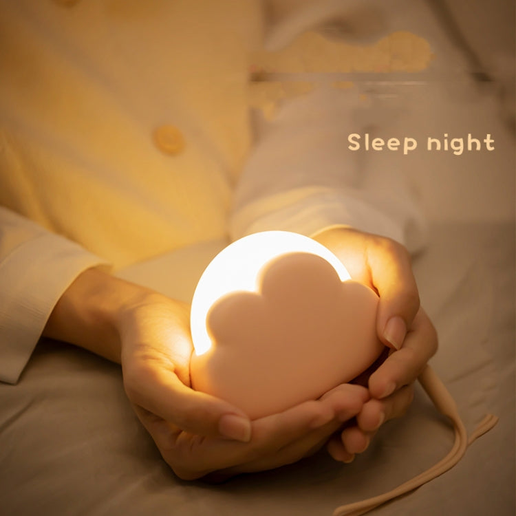 ZAY-L02 Bedroom Cute Cloud USB Night Light(White)