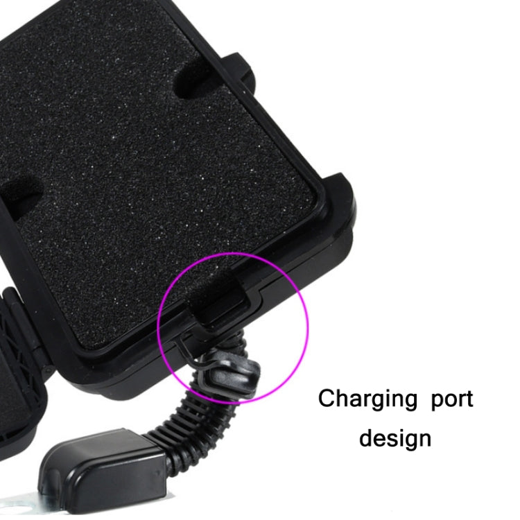 Motorcycle Bicycle Waterproof Mobile Phone Holder, Style: Handlebar (7 inch)