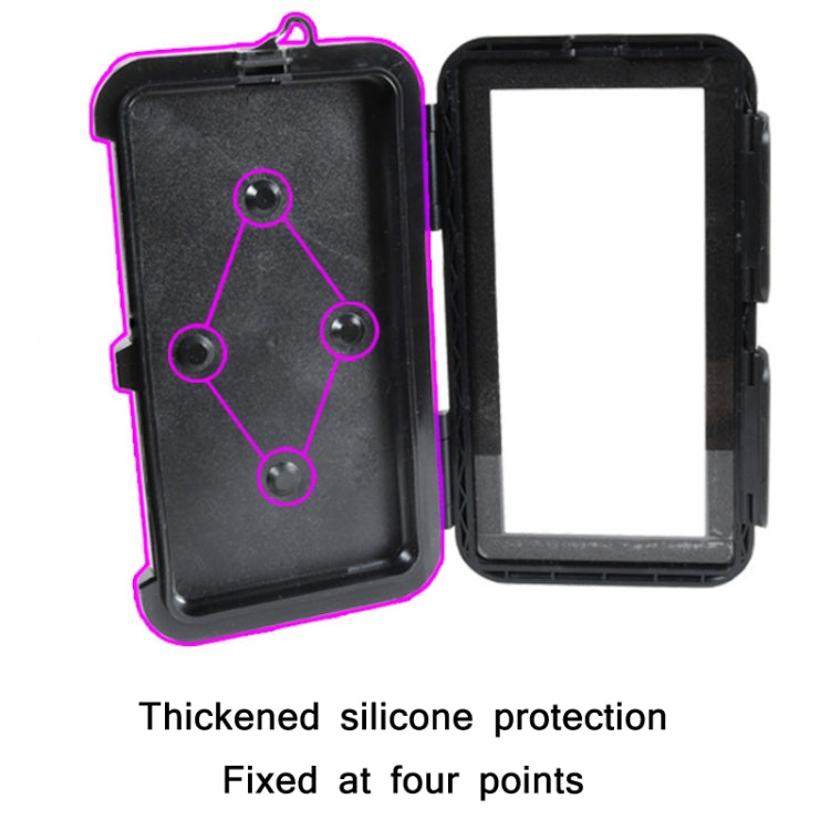 Motorcycle Bicycle Waterproof Mobile Phone Holder, Style: Handlebar (7 inch)