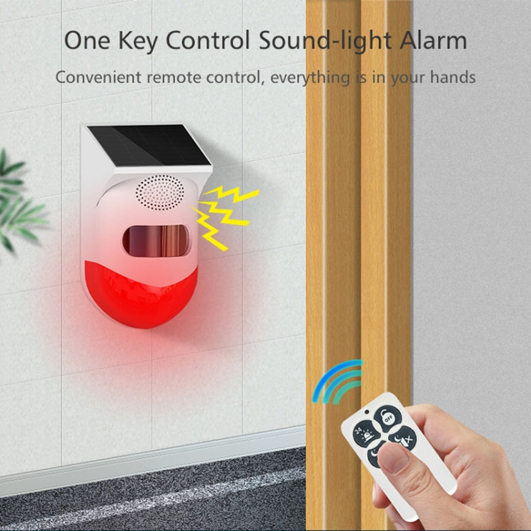 Outdoor IP67 Waterproof Solar Infrared Alarm, Spec: Independent