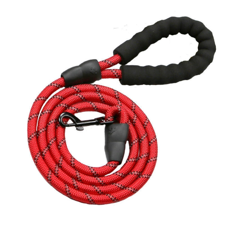 Pet Supplies Reflective Dog Pull Rope, Size: Length 150cm Thick 1.2cm(Red)