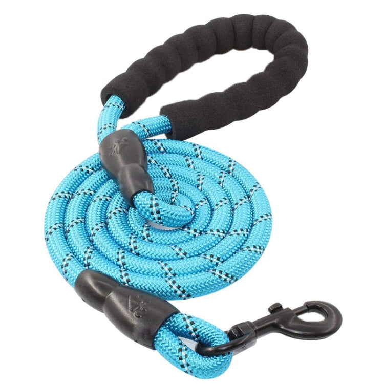 Pet Supplies Reflective Dog Pull Rope, Size: Long 200cm Thick 1.2cm(Sky Blue)