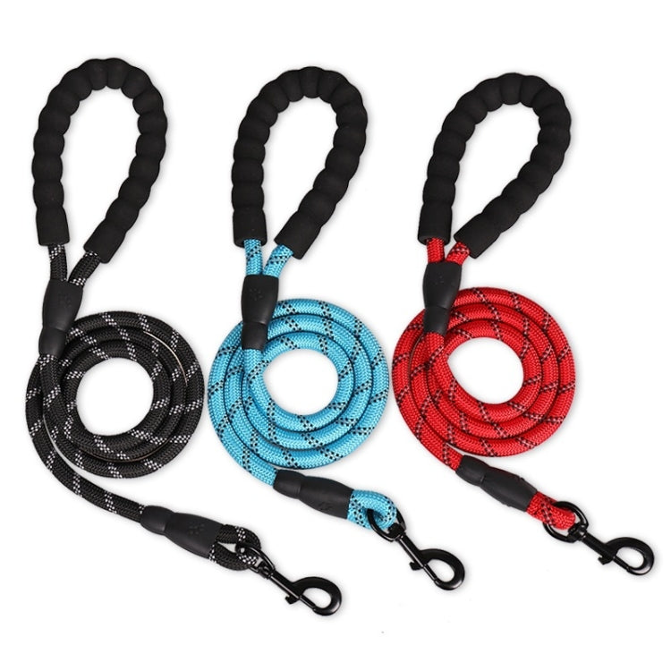 Pet Supplies Reflective Dog Pull Rope, Size: Long 200cm Thick 1.2cm(Black)
