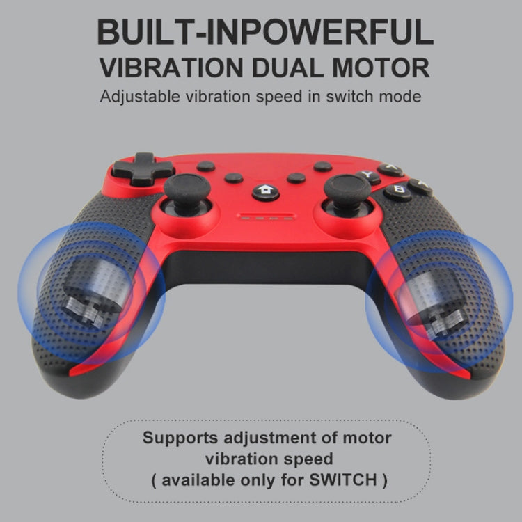 HS-SW520 3 In 1 Gamepad For Switch / PC / Android(Orange)