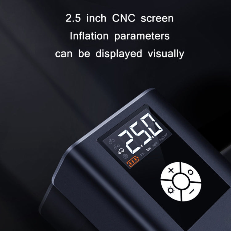 JM-8804 Car High-Pressure High-Power Tire Air Pump(Wireless Version)