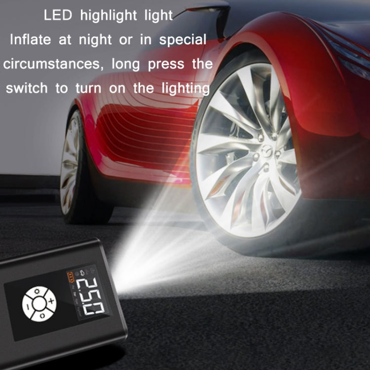 JM-8804 Car High-Pressure High-Power Tire Air Pump(Wireless Version)