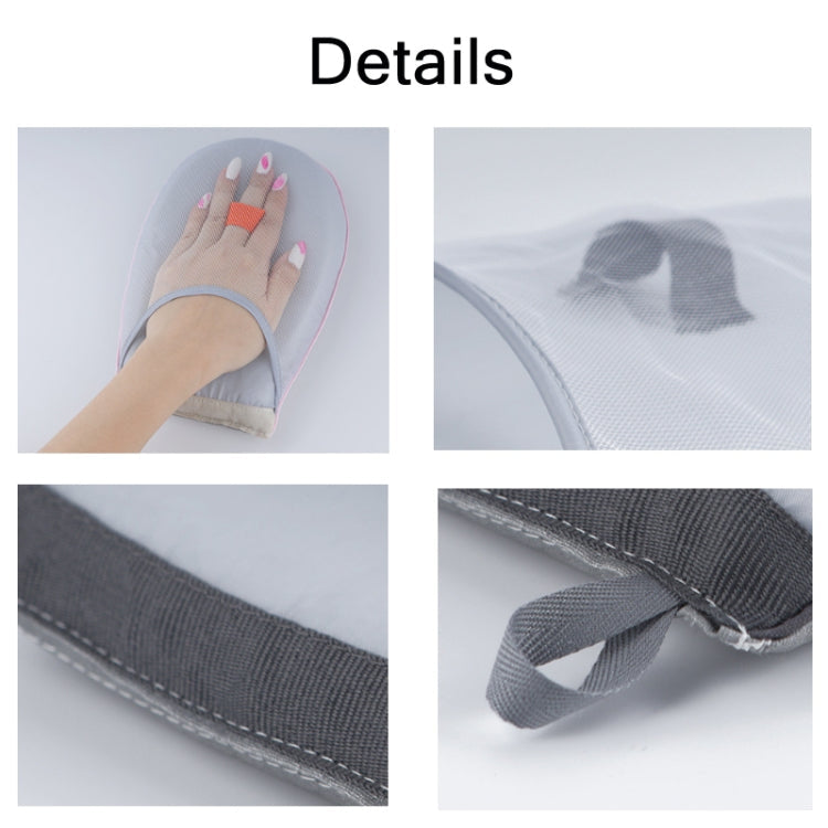 Iron Heat Insulation And Anti-Scalding Gloves With Finger Buckle(Round Head)