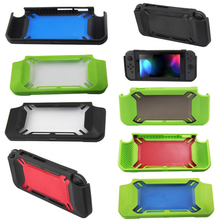Scratch-Resistant Back Cover For Nintendo Switch(Black + Red)