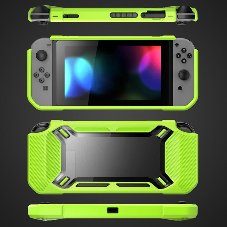 Scratch-Resistant Back Cover For Nintendo Switch(Green + White)