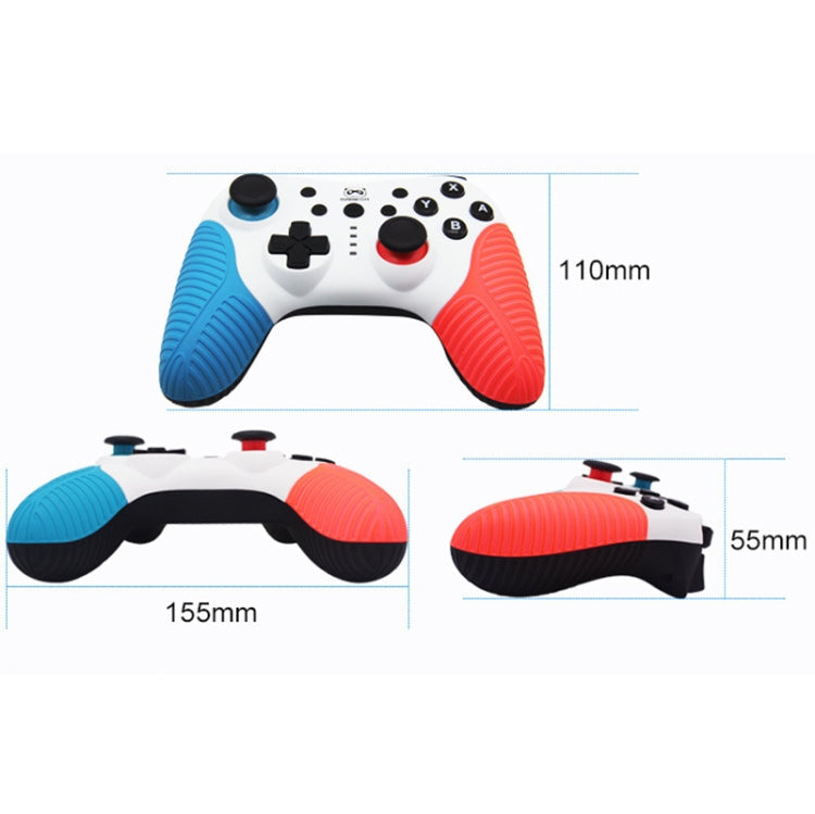 SW510 Wireless Bluetooth Controller With Vibration For Switch Pro(Black and White)