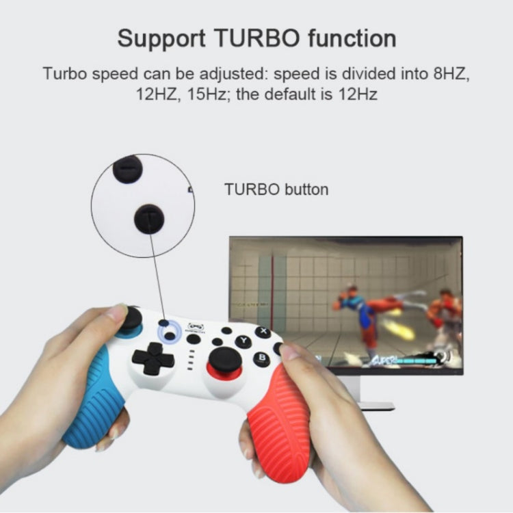 SW510 Wireless Bluetooth Controller With Vibration For Switch Pro(Black and White)