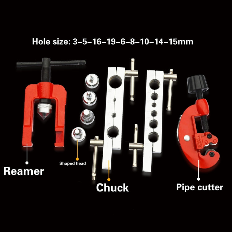 8 In 1 HONGDA Car Air Conditioning Copper Tube Aluminum Tube Expander