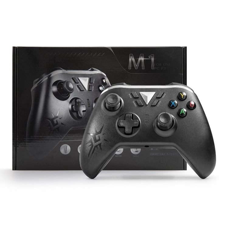 M-1 2.4G Wireless Drive-Free Gamepad For XBOX ONE / PS3 / PC(White)