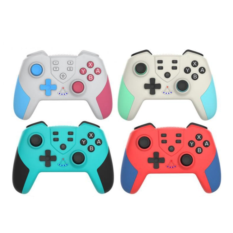 T23 Macro Programming Six-Axis Wireless Bluetooth Handle With NFC For Switch Pro(Mary Red)