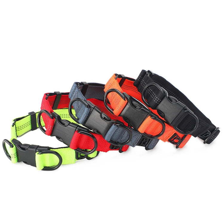 CW1100 Telescopic Dog Collar, Specification: XL 35-55cm(Red)