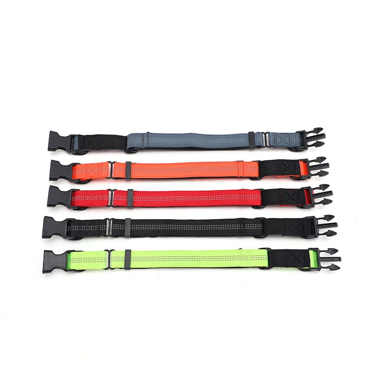 CW1100 Telescopic Dog Collar, Specification: XL 35-55cm(Black)