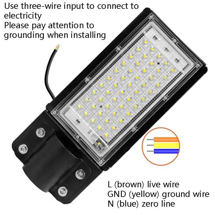 25W LED Waterproof Road Lighting Courtyard Floodlight(Warm White Light)