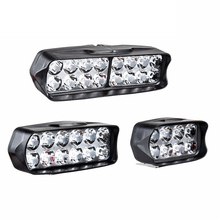 2 PCS MK-265 Motorcycle Character Shooting Light Auxiliary Day Running Light, Style: 12 LEDs