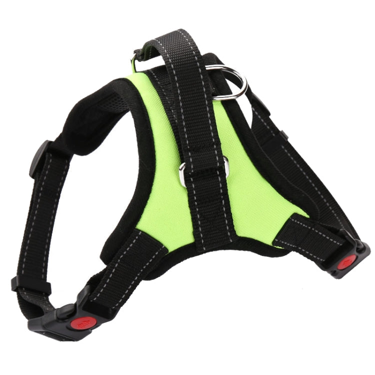 K9 Dog Adjustable Chest Strap, Size: S(Green)