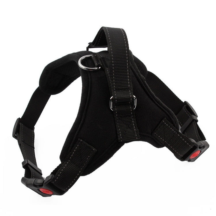 K9 Dog Adjustable Chest Strap, Size: M(Black)