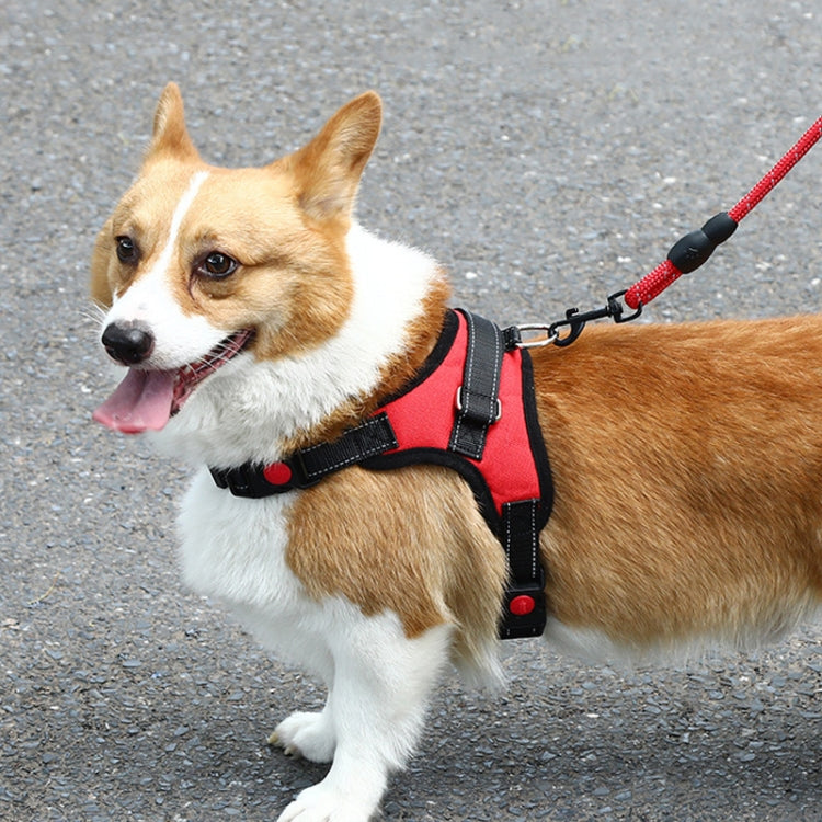 K9 Dog Adjustable Chest Strap, Size: M(Green)