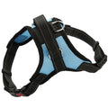 K9 Dog Adjustable Chest Strap, Size: L(Breathable Sky Blue)