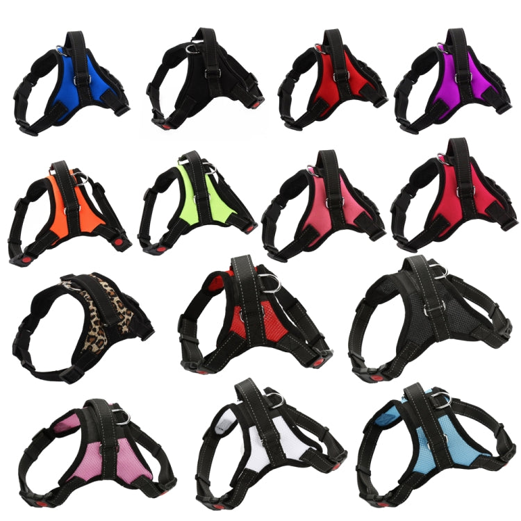 K9 Dog Adjustable Chest Strap, Size: L(Orange)