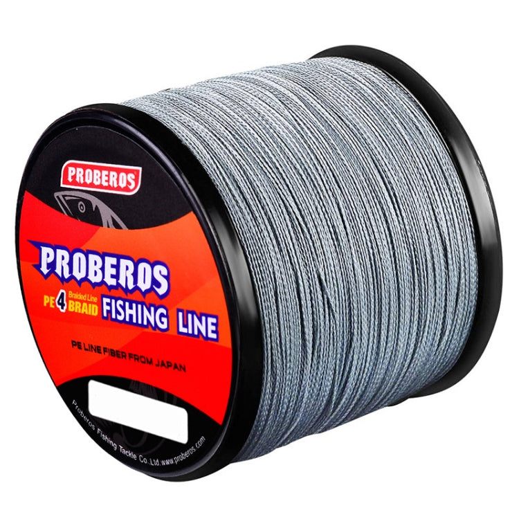 PROBEROS 4 Edited 300M Fish Line, Line number: 3.0 / 35LB(Grey)