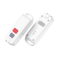 AF-2002 130dB Rechargeable Anti-Wolf Alarm Self-Defense Device With Distress Light(White)