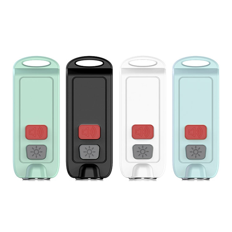 AF-2002 130dB Rechargeable Anti-Wolf Alarm Self-Defense Device With Distress Light(Blue)