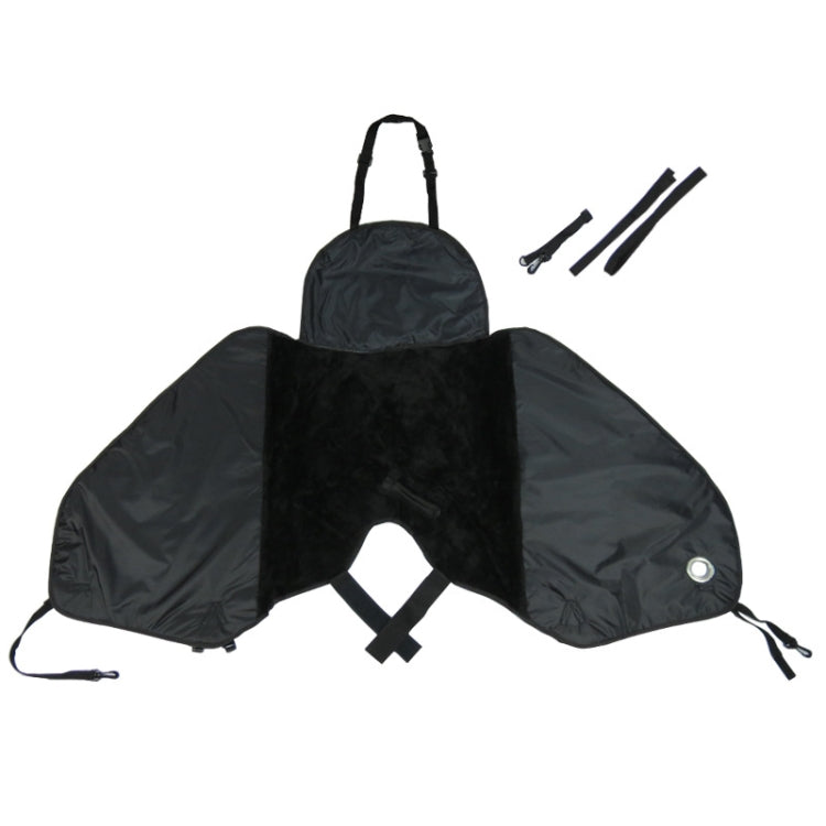 MT1057 Riding Against Cold And Keeping Warm Windshield(Black)