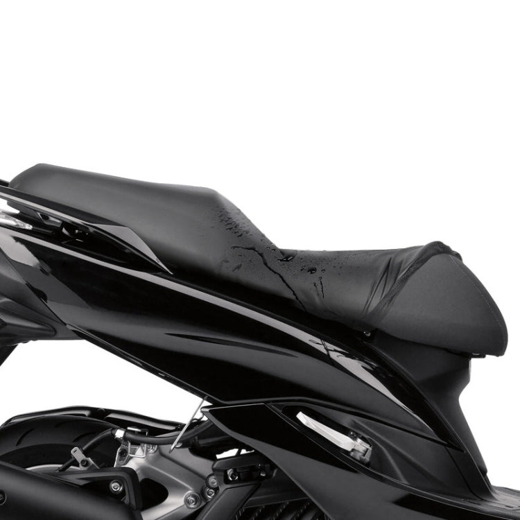 MC1004 Motorcycle Sun Protection Dustproof Rain Seat Cover, Specification: M(Black)