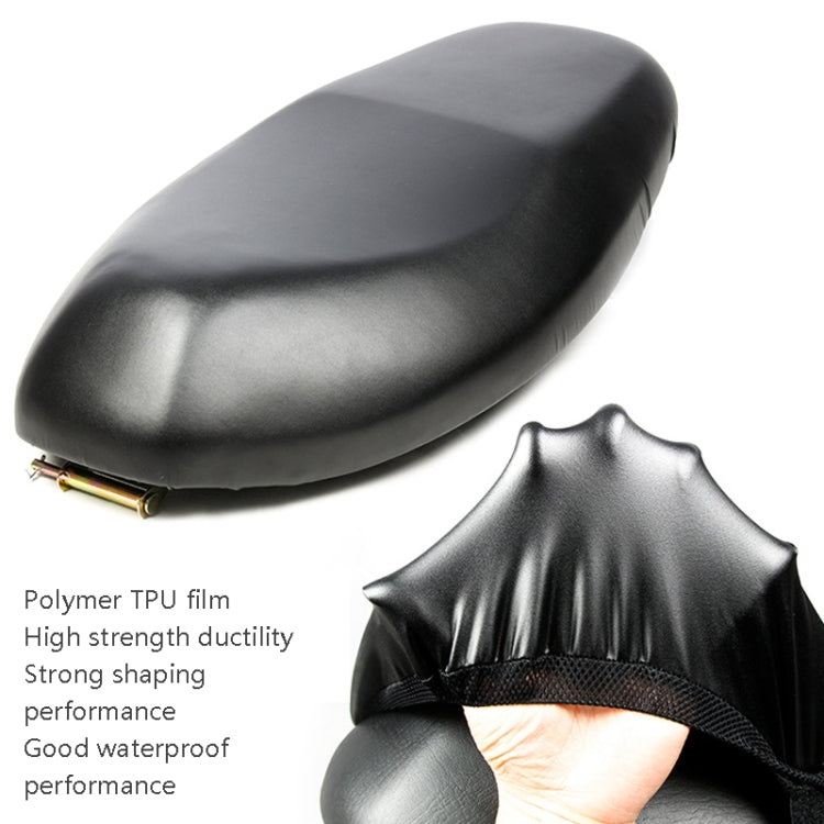 MC1004 Motorcycle Sun Protection Dustproof Rain Seat Cover, Specification: L(Black)