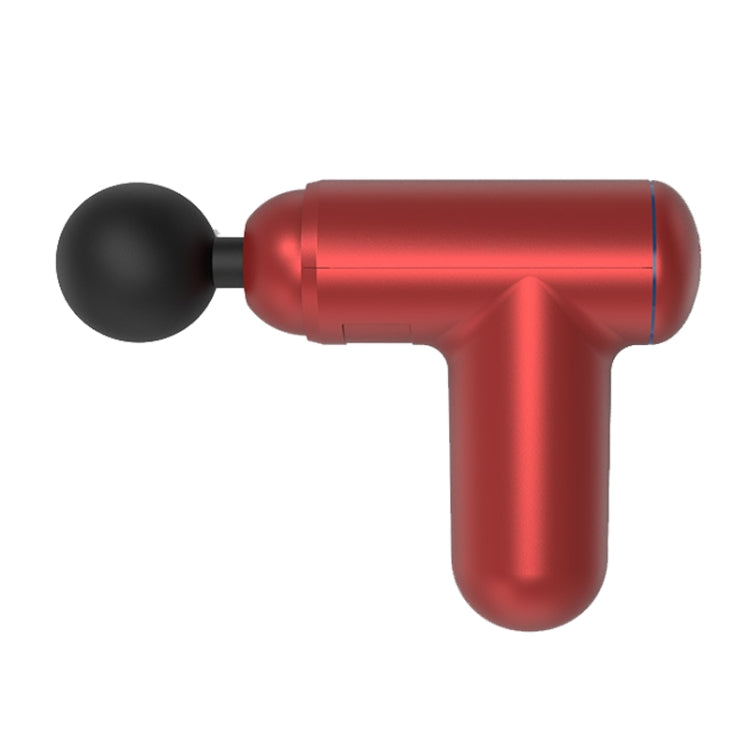 J12A Mini Vibrating Massage Button Type Fascia Gun, Specification: Red