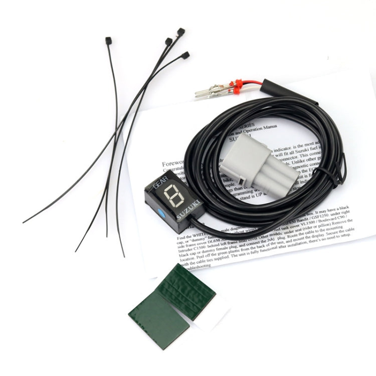Motorcycle Instrument Gear Display For Suzuki(Blue Light)