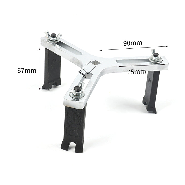 Adjustable Universal Fuel Tank Cap Removal Tool, Style: 3-claw Type