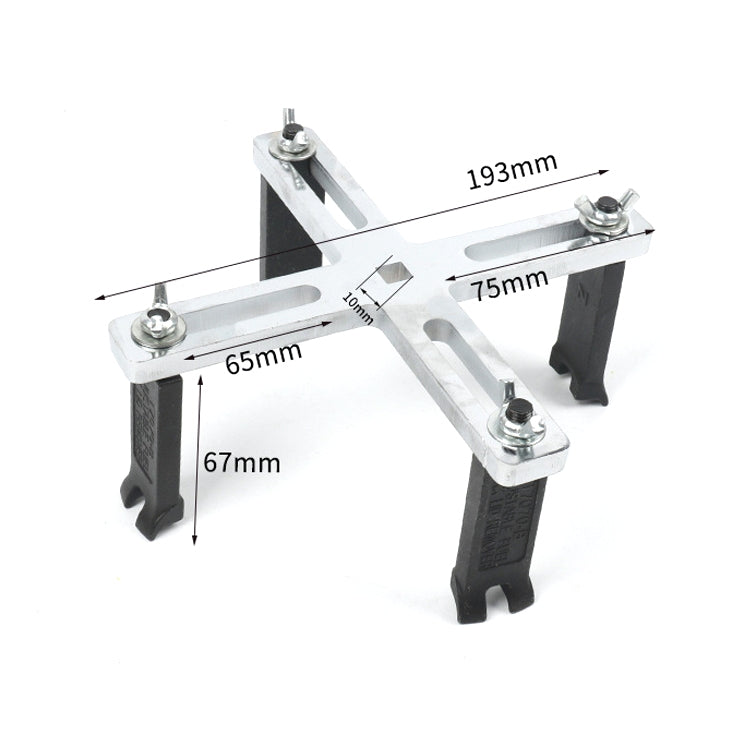 Adjustable Universal Fuel Tank Cap Removal Tool, Style: 4-claw Type
