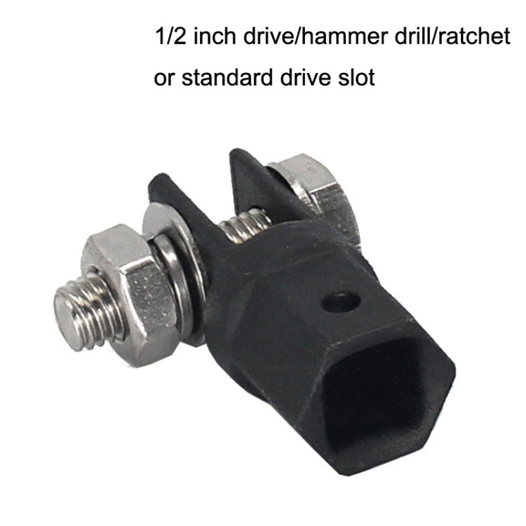 TO-OL009 Car Scissors Jack Adapter(Black)