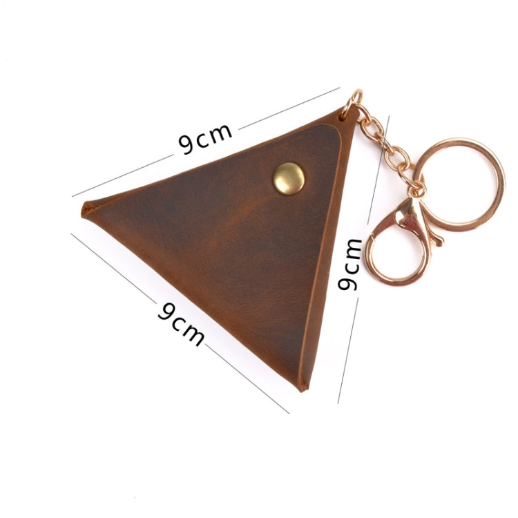18L-102 Vintage Handmade Mini Coin Purse(Coffe)