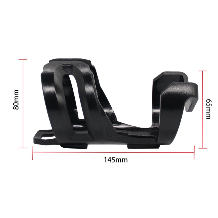 B-L004 Motorcycle Long-Distance Riding Bottle Holder Set(Black)