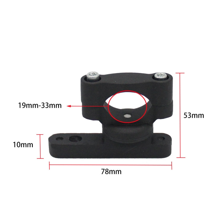 B-L004 Motorcycle Long-Distance Riding Bottle Holder Set(Black)