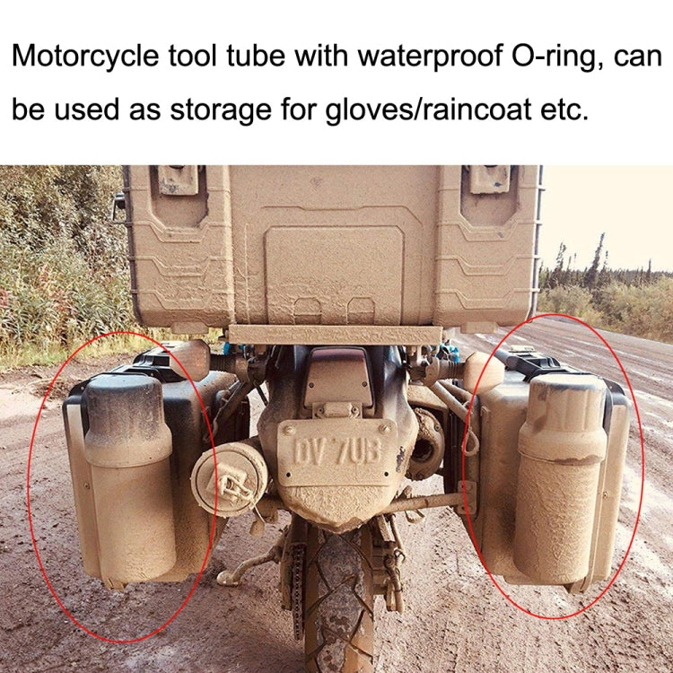 Universal Motorcycle Tool Tube Retrofit Parts, Wide: 125mm
